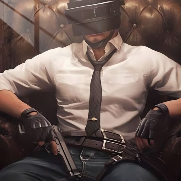 Pubg Player Relaxed Sepia