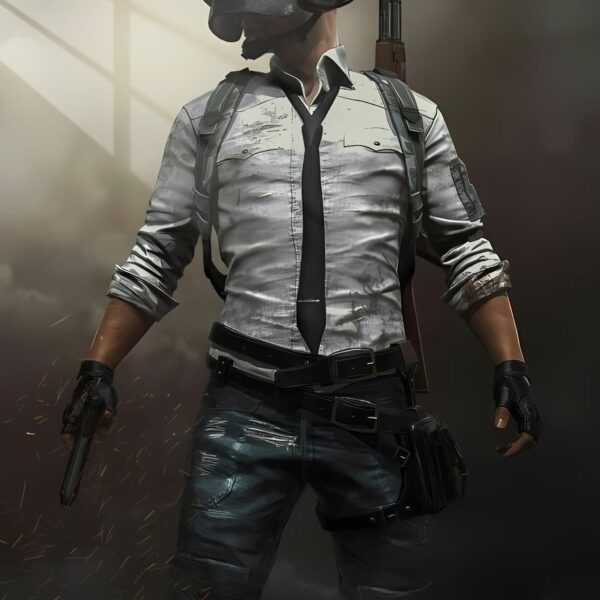 Pubg Soldier Dark Grit Grey