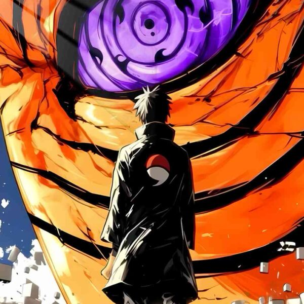 Pain'S Gaze Rinnegan Orange, Purple