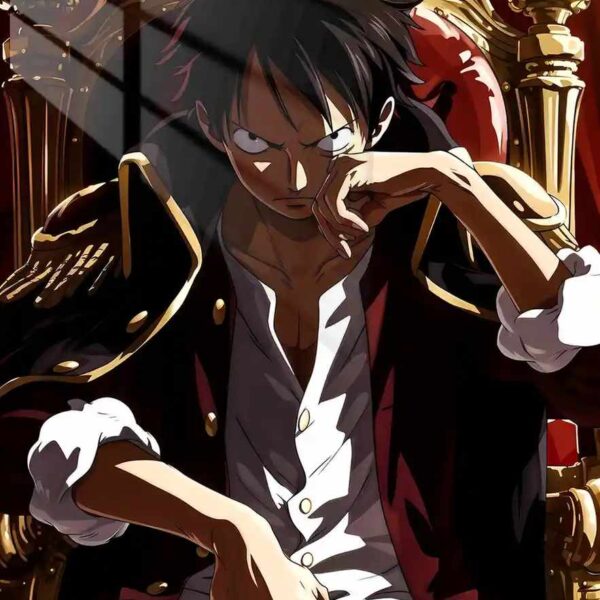 Pirate King Luffy On Throne