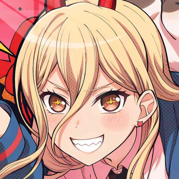 Power Devilish Grin Red & Blonde