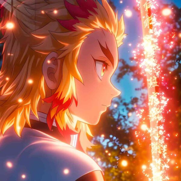 Rengoku Fiery Glow Orange, Red