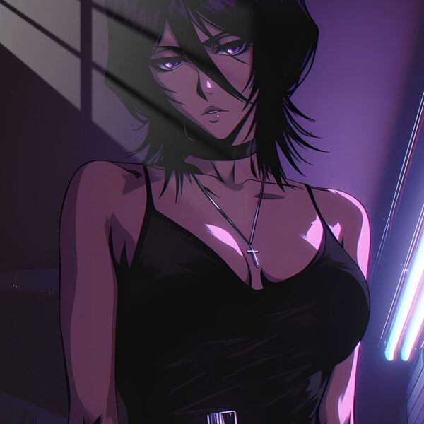 Rukia Night Club Purple