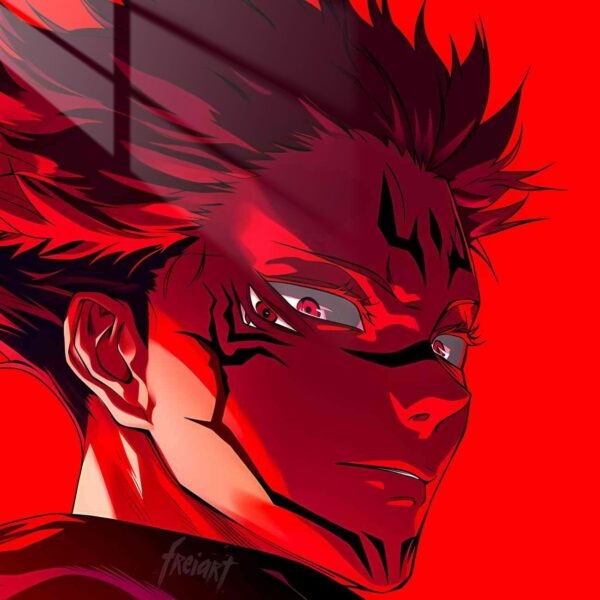 Sakuna Cursed Spirit Crimson Red