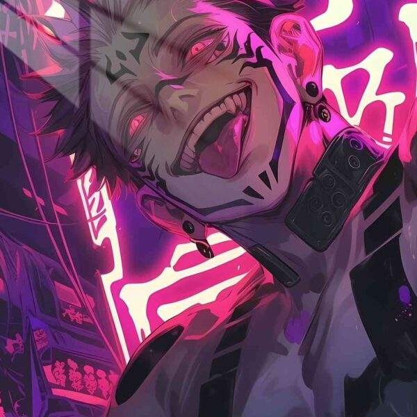 Sakuna Cursed Spirit Neon Pink