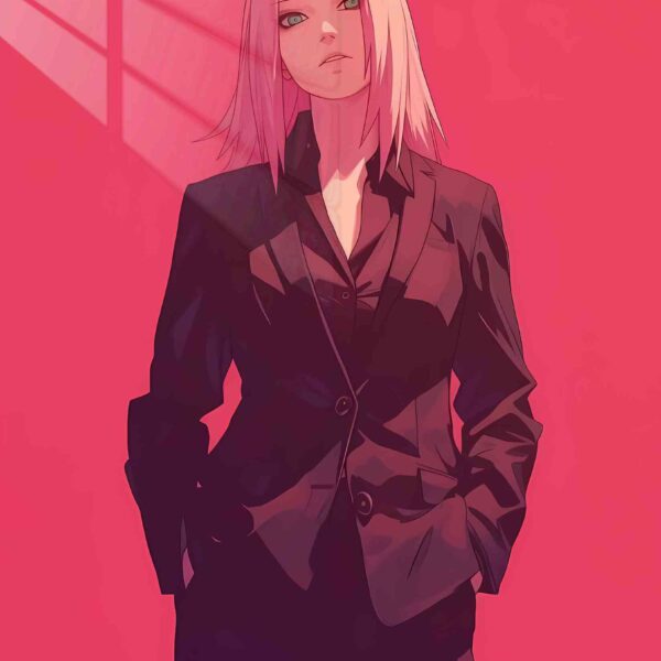 Sakura Business Chic Crimson