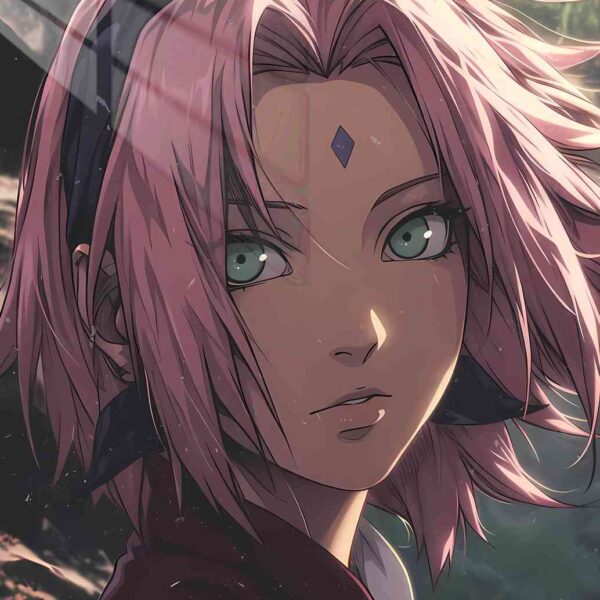 Sakura Determined Gaze Pink