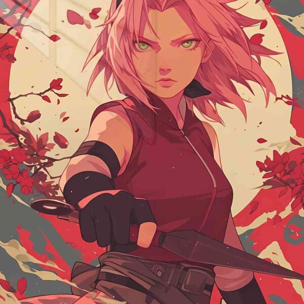 Sakura Determined Red