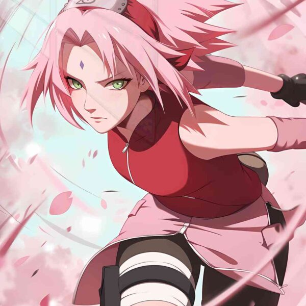 Sakura Motion Blur Pink