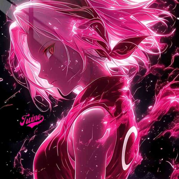 Sakura Neon Pink