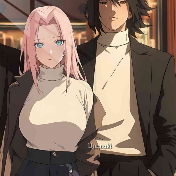 Sakura & Sasuke Modern Beige