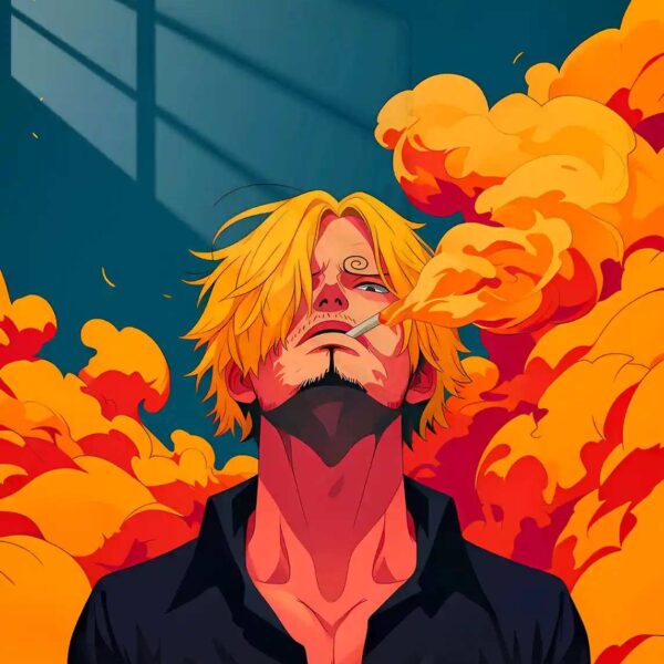 Sanji Art Style Yellow