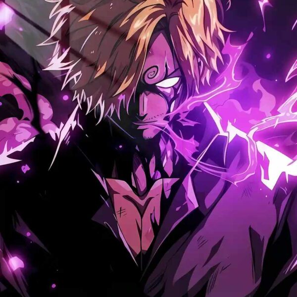Sanji Rage Angry Puple