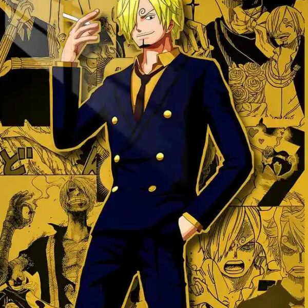 Sanji Yelow Manga Panel
