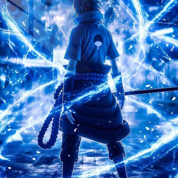 Sasuke Chidori Blue 2