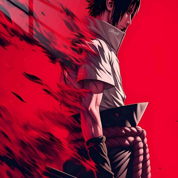 Sasuke Crimson Fury Red
