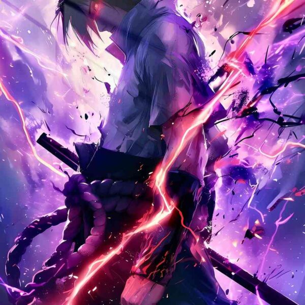 Sasuke Crimson Rage Purple