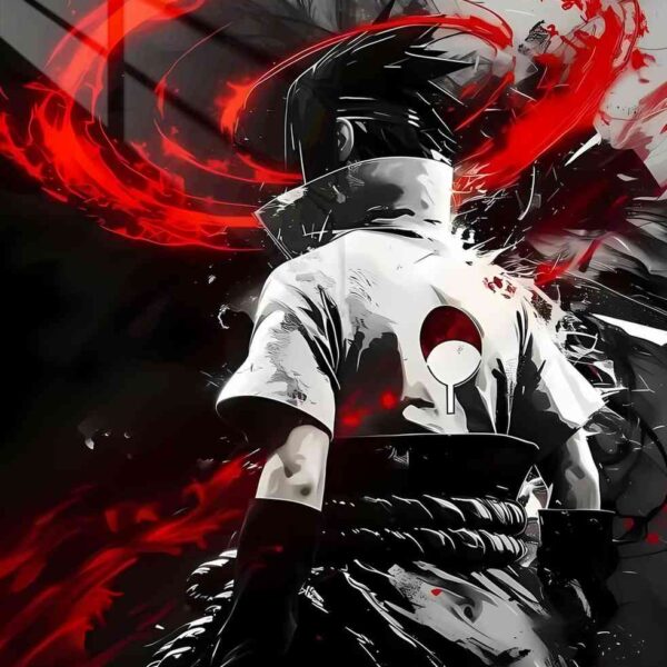 Sasuke Crimson Rage Red & Black