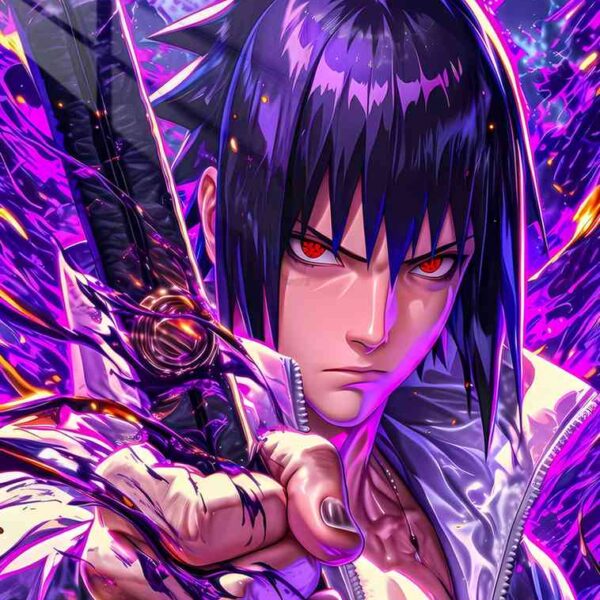 Sasuke Dark Fantasy Purple