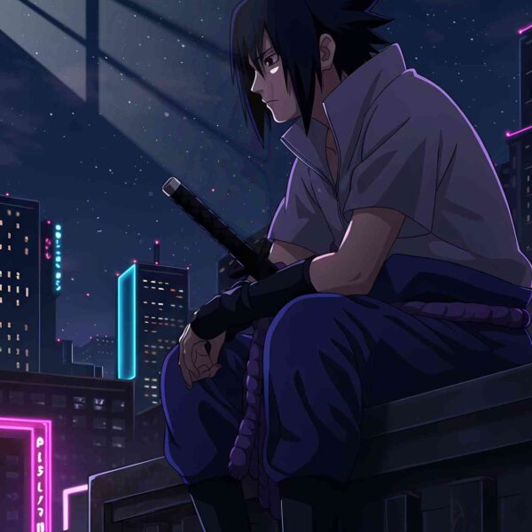 Sasuke Night City Purple
