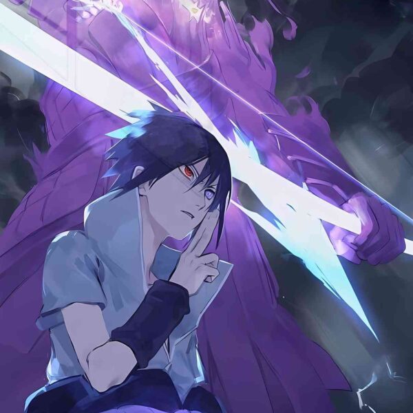Sasuke Rinnegan Power Purple