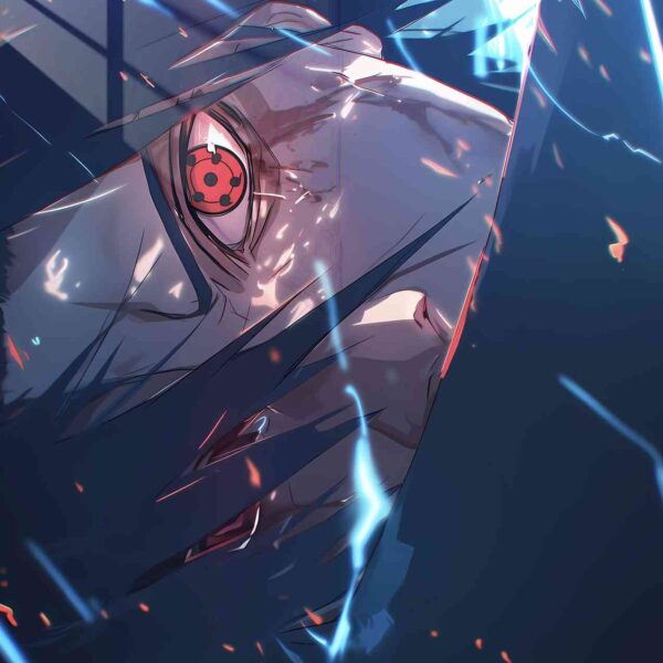 Sasuke Sharingan Blue, Red