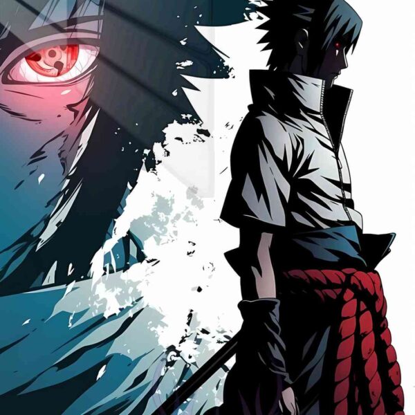 Sasuke Sharingan Dark Blue
