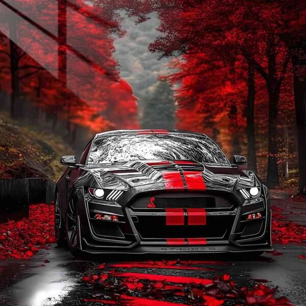 Shelby Gt500 Autumn Drive Black & Red