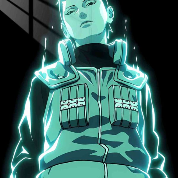 Shikamaru Glowing Teal
