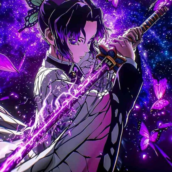 Shinobu Butterfly Dance Purple