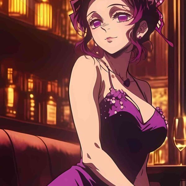 Shinobu Elegant Evening Purple