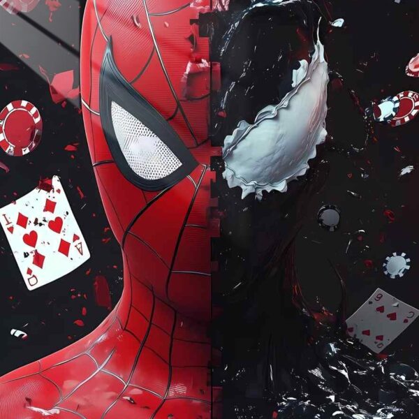 Spidey Vs. Venom Fluid Red & Black