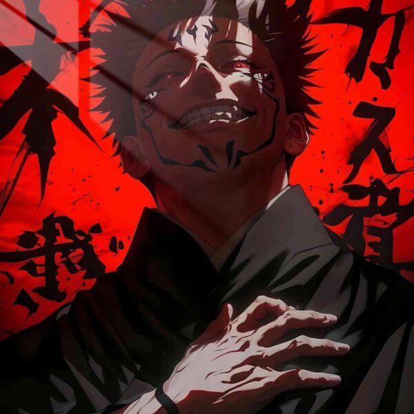 Sukuna Crimson Curse Red