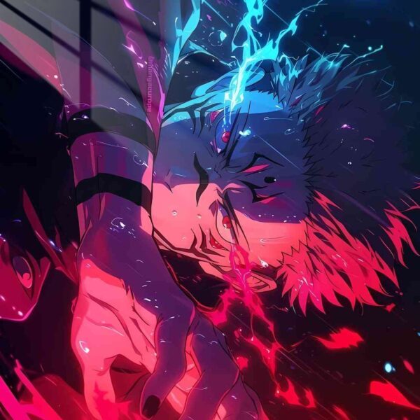 Sukuna Crimson Inferno Red