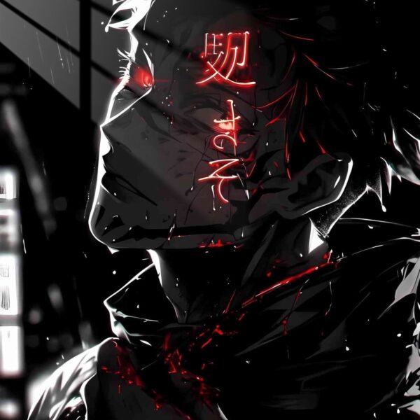 Sukuna Dark Red