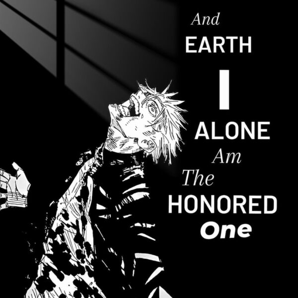 Sukuna Honored One Black & White