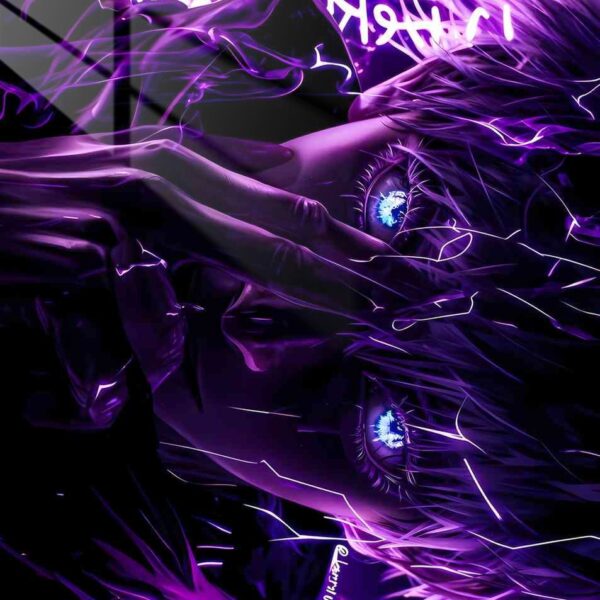 Sukuna Purple Energy Violet