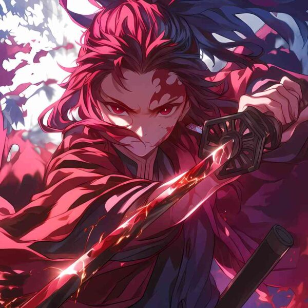 Sun Breathing Fiery Blade Red