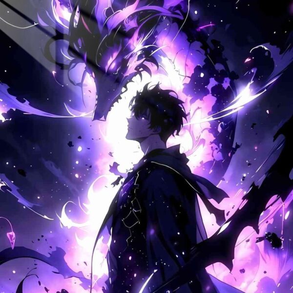Sung Jin Woo Shadow Dragon Purple