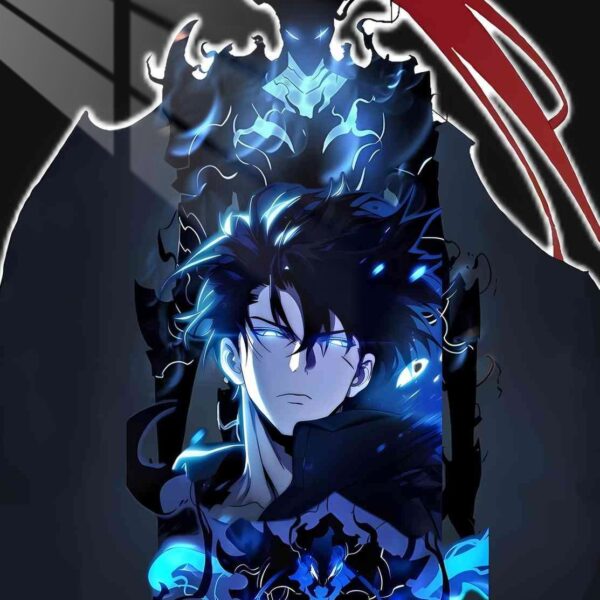 Sung Jin Woo Shadow Monarch Blue