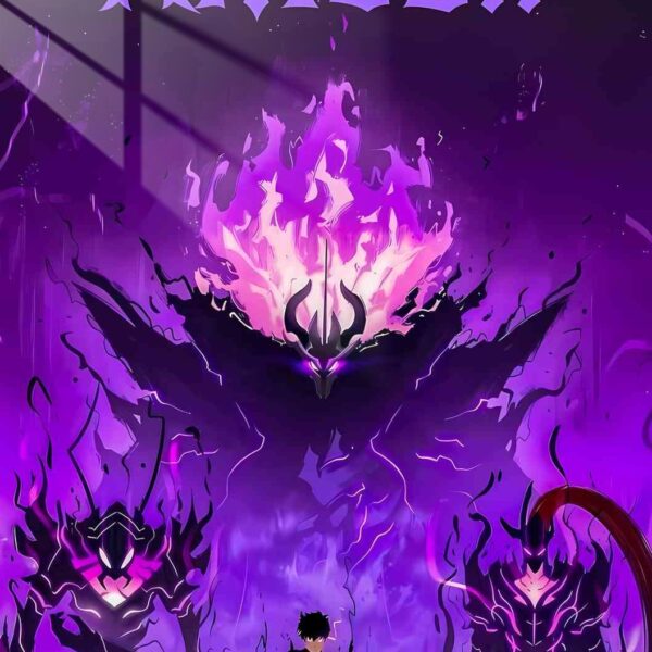 Sung Jinwoo Aries Shadow Monarch Purple