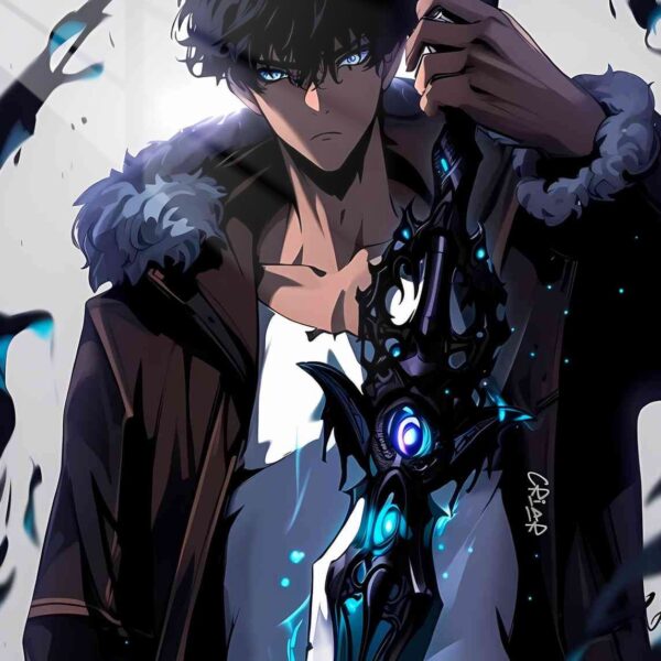 Sung Jinwoo Dark Fantasy Blue