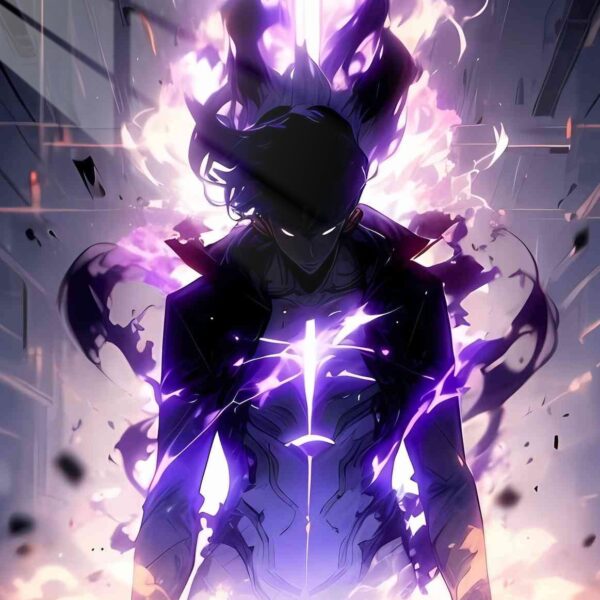 Sung Jinwoo Power Unleashed Purple