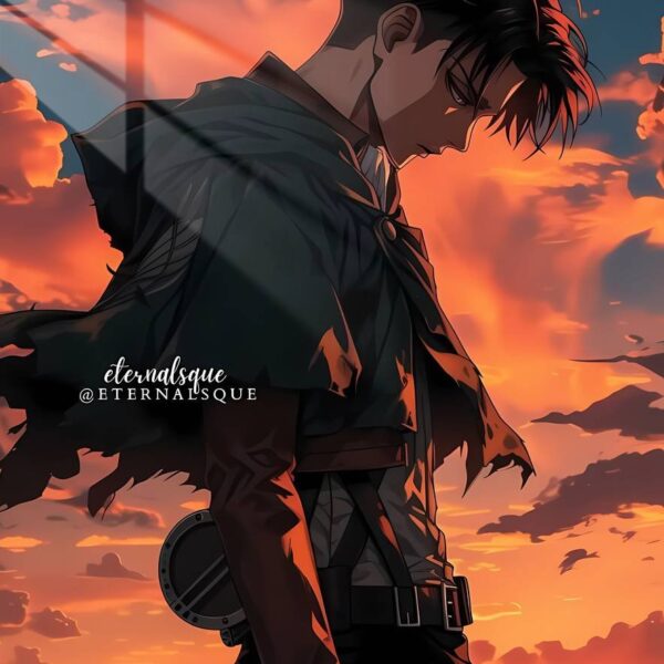 Sunset Levi Melancholy Orange