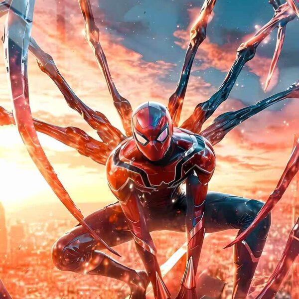 Superior Spider Man Fiery Sunset Red, Orange