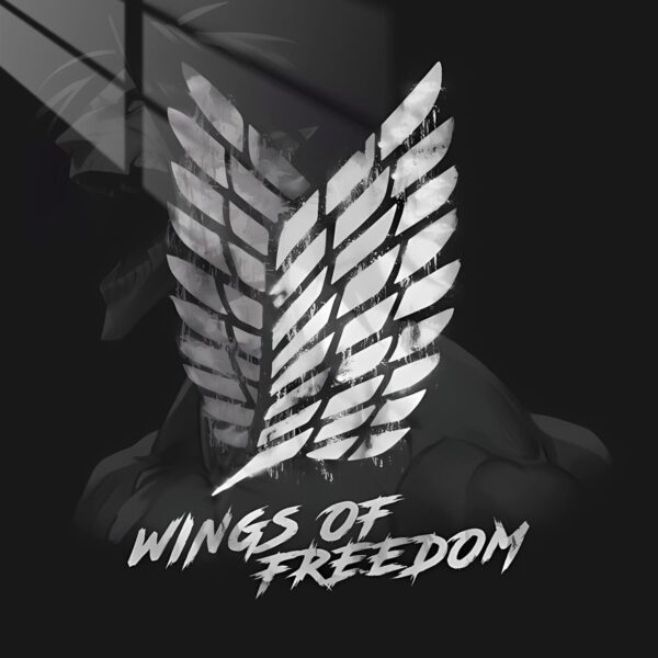 Survey Corps Wings Grey