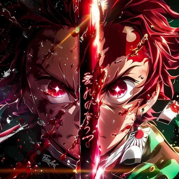Tanjiro Bloody Clash Red