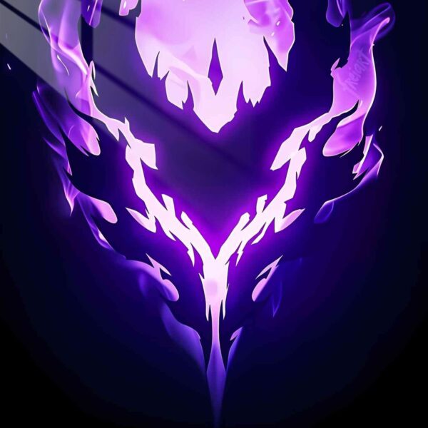 The Monarch Flames Purple