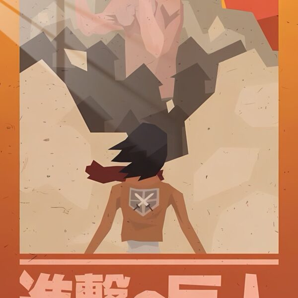Titan & Soldier Geometric Orange