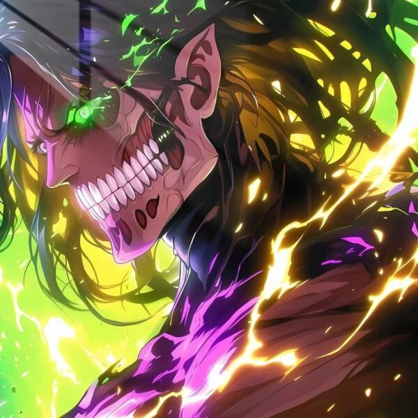 Titan'S Fury Energy Green & Purple